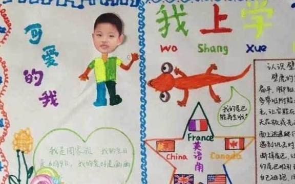 
小荷露出尖尖角：小学生手抄报 大人看了忍俊不禁 有才的孩子“星空体育官网”(图2)